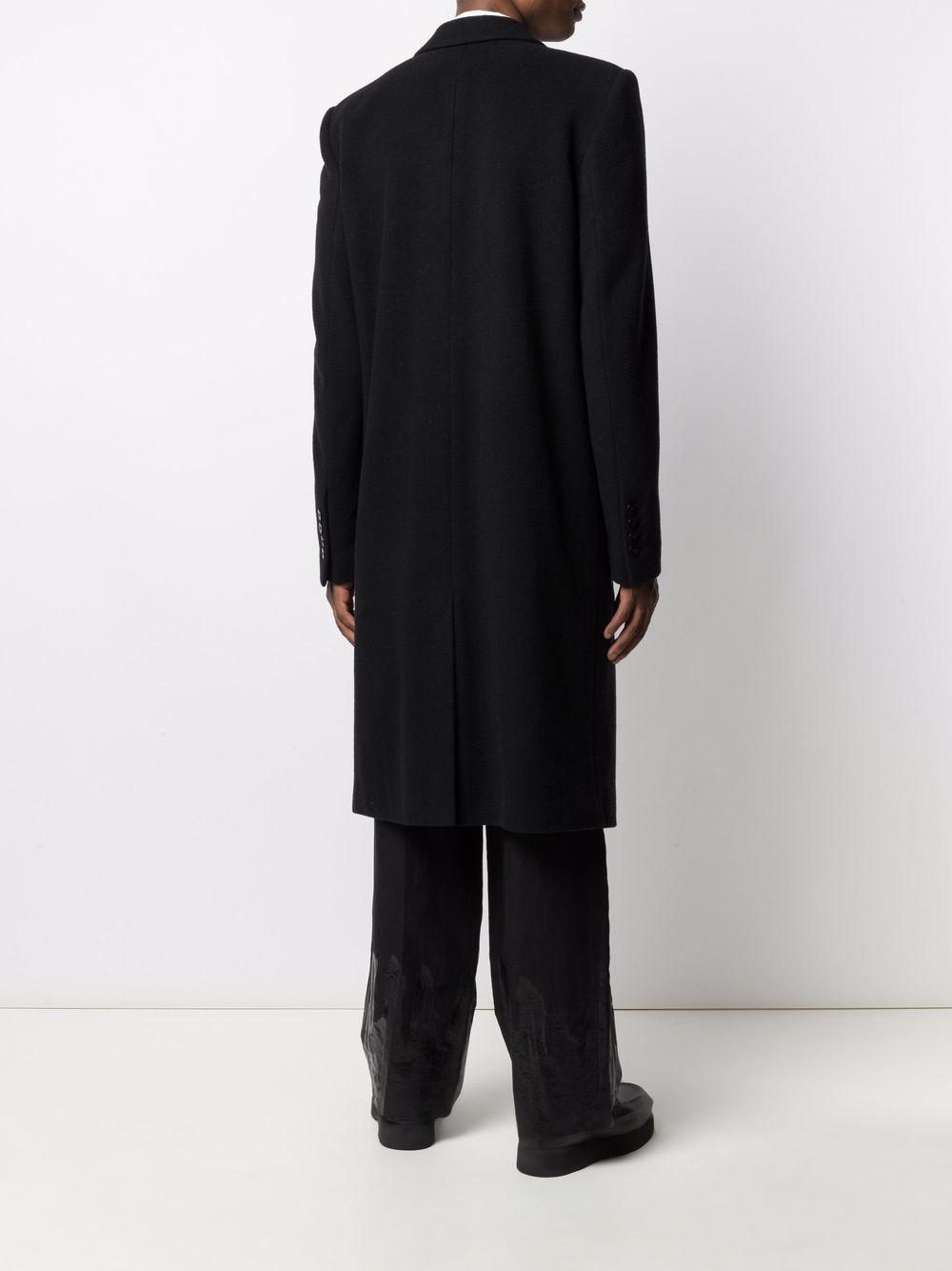 фото Ann demeulemeester пальто thomas slouchy