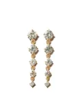 Lizzie Mandler Fine Jewelry 18kt yellow gold Éclat Five Drop diamond earrings