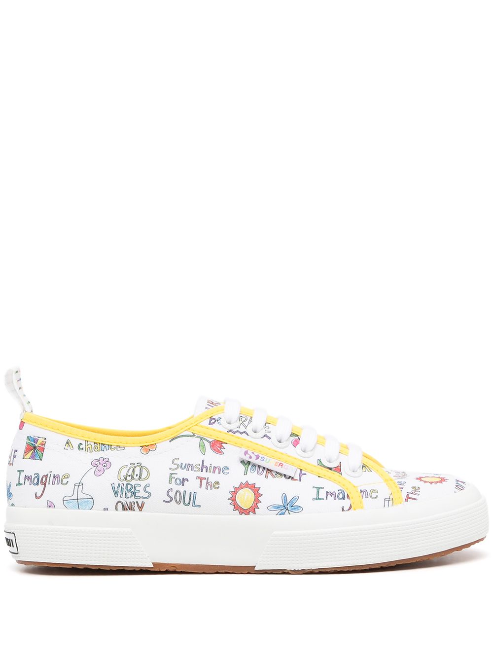 фото Mira mikati кеды с принтом из коллаборации с superga