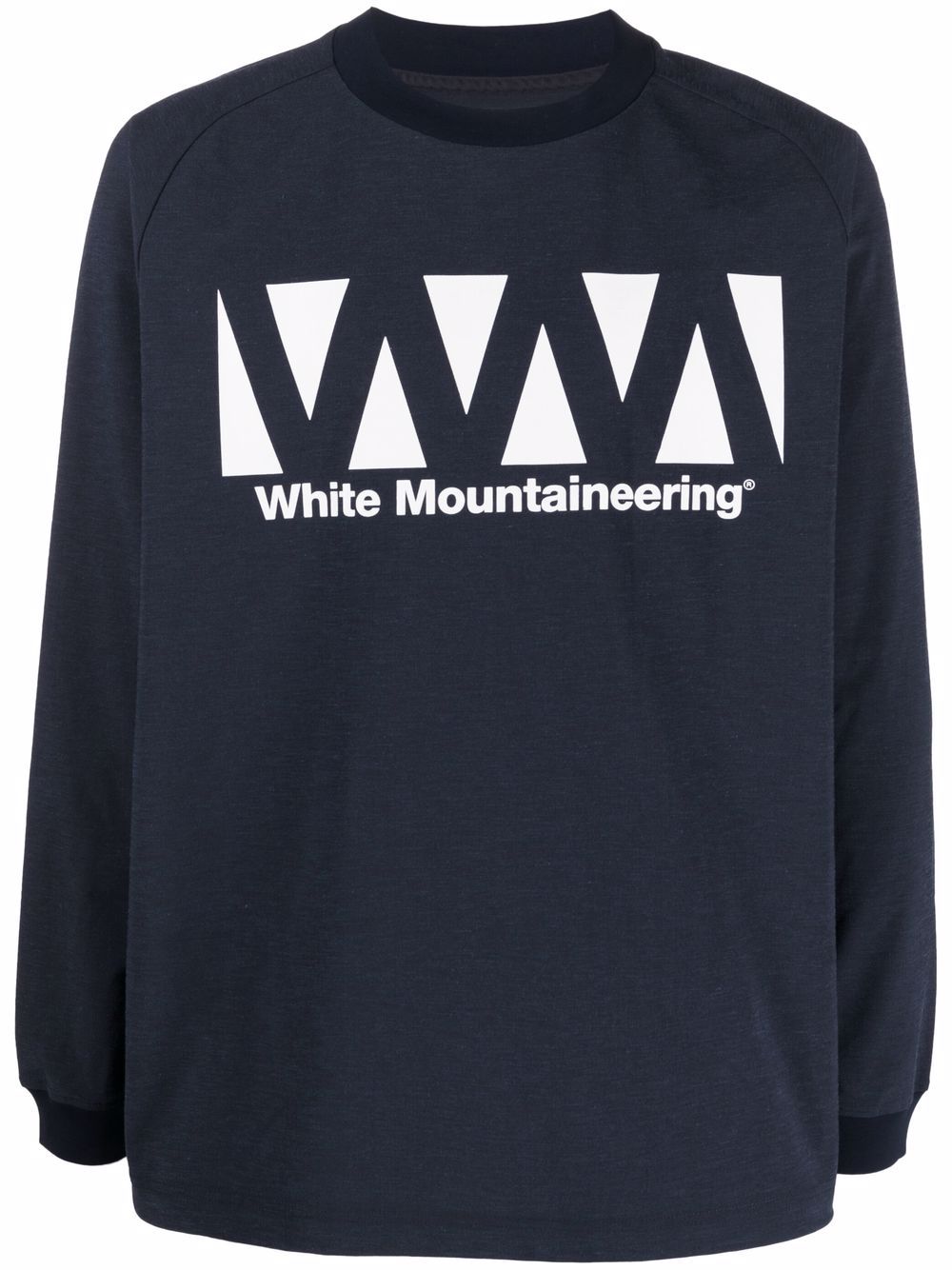 фото White mountaineering футболка с длинными рукавами и логотипом