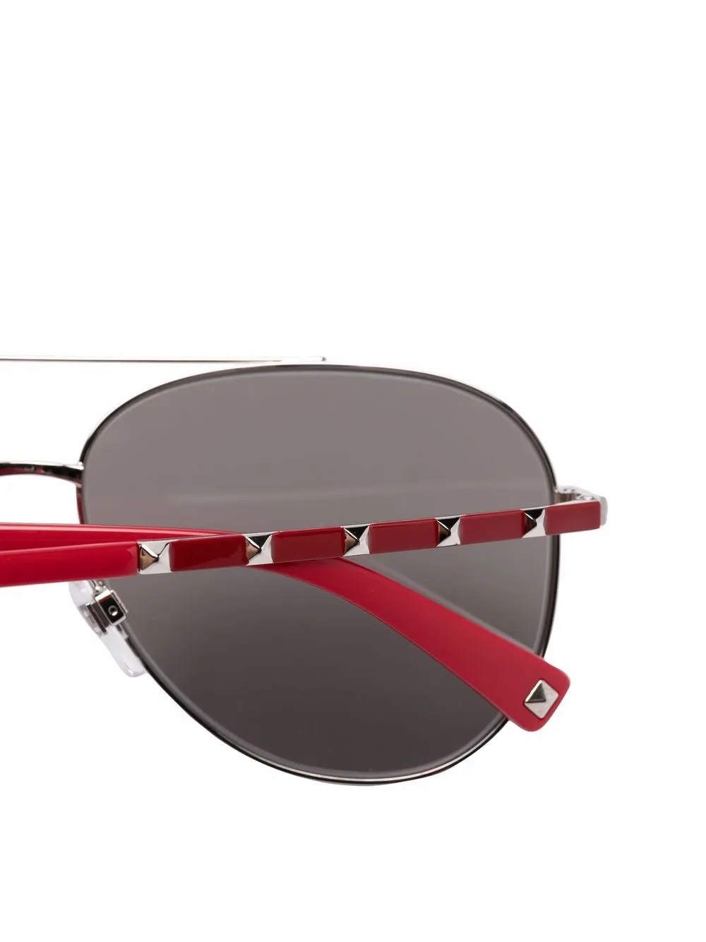 фото Valentino eyewear солнцезащитные очки-авиаторы rockstud