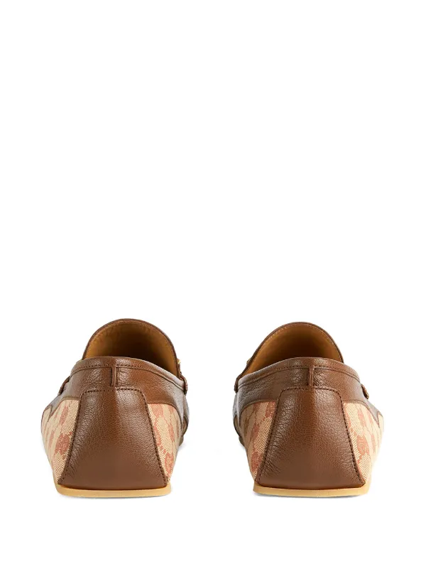 Gucci Interlocking G Horsebit Driving Shoes Brown FARFETCH NO