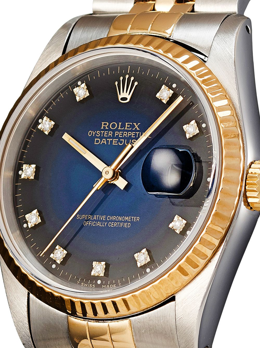 фото Rolex наручные часы datejust pre-owned 36 мм 1991-го года