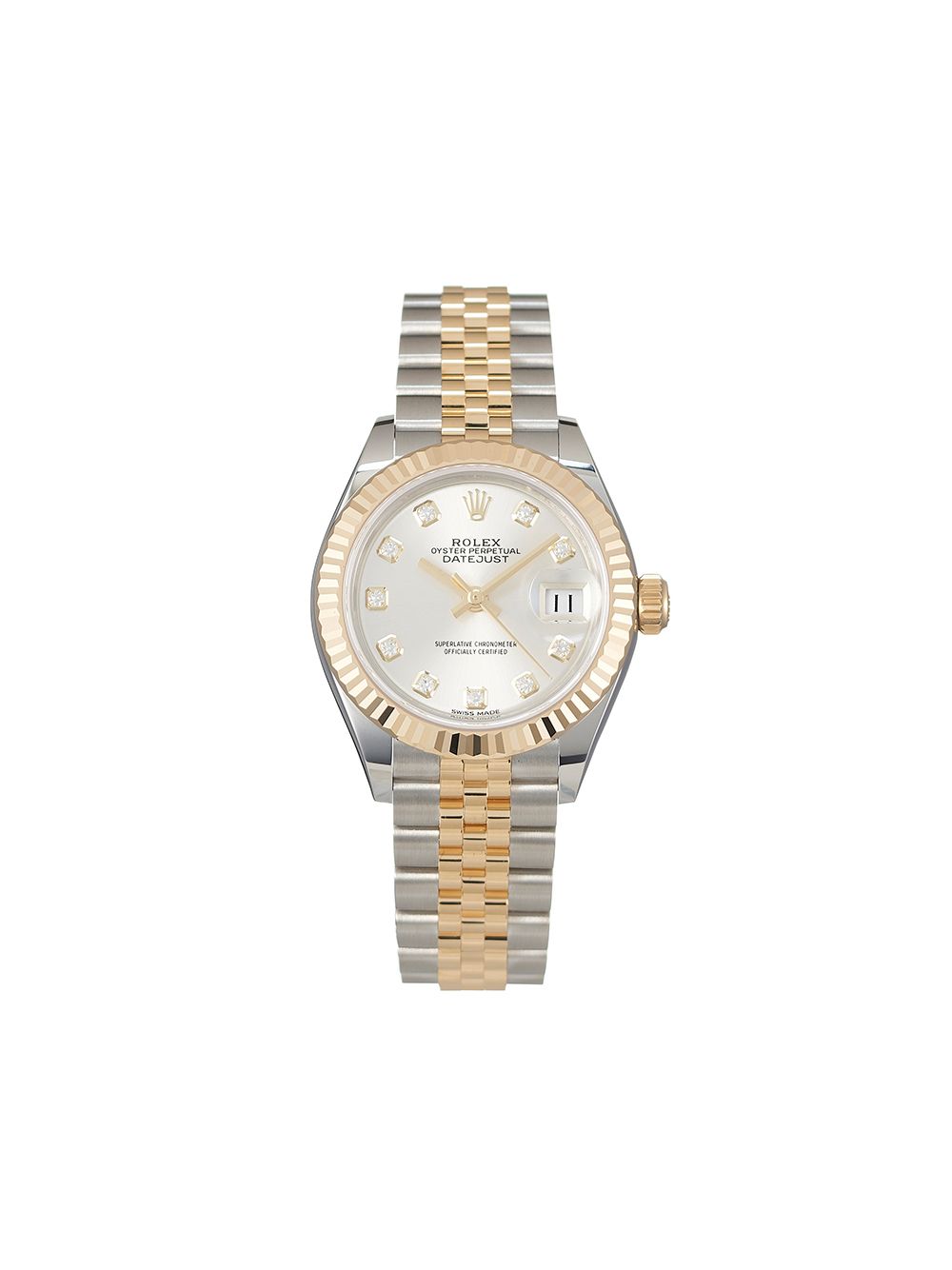 фото Rolex наручные часы lady-datejust pre-owned 28 мм 2021-го года