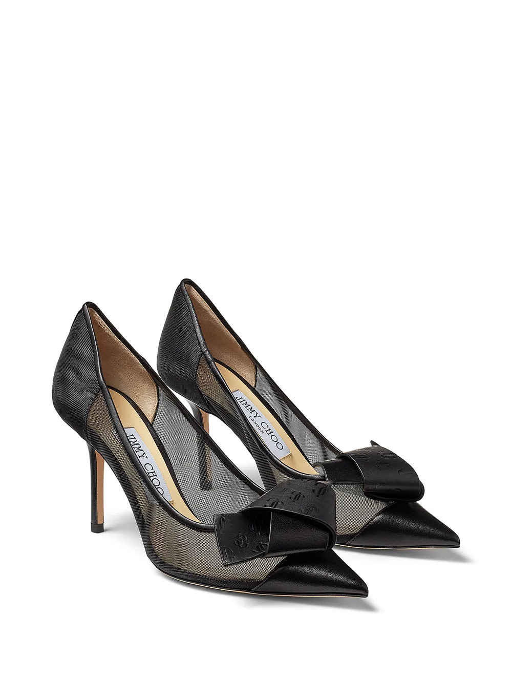 фото Jimmy choo туфли lani 85 с бантом