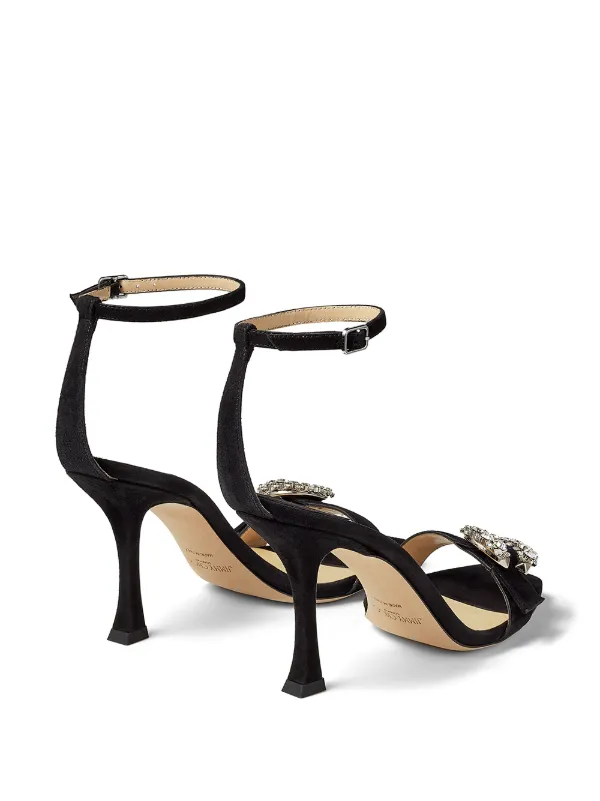 Jimmy choo sales black sandals