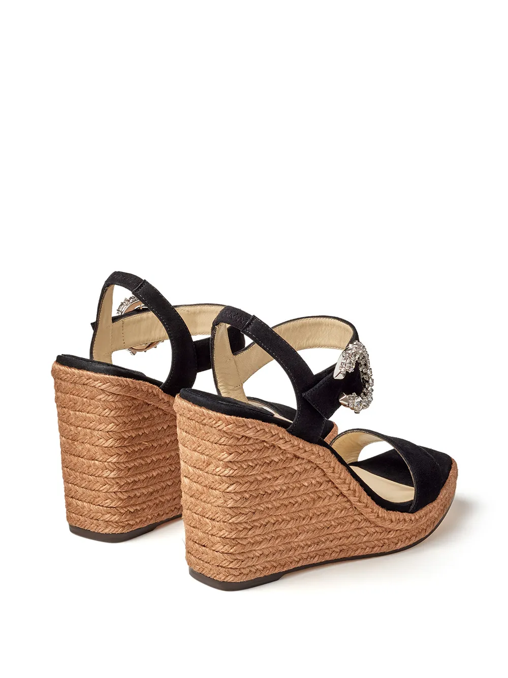 Jimmy Choo Mirabelle 110mm Wedge Sandals Farfetch