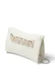 Jimmy Choo Venus leather clutch bag