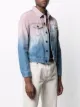 Saint Laurent gradient-effect denim jacket