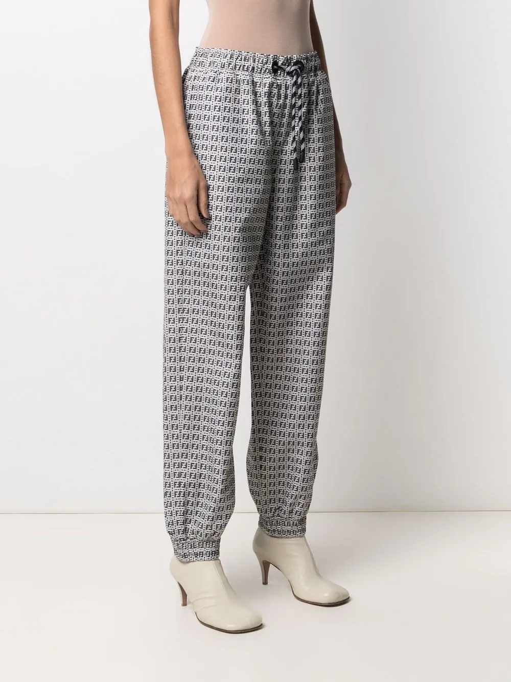 фото Fendi спортивные брюки с логотипом ff