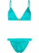 Image 1 of Balmain chain-print triangle bikini
