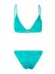Image 2 of Balmain chain-print triangle bikini