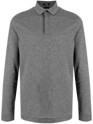 BOSS Longsleeved Polo Shirt - Farfetch