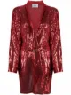 Imagen 1 de Atu Body Couture abrigo bordado con lentejuelas