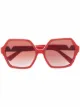 Imagem 1 de Valentino Eyewear Óculos de sol geométrico VLogo