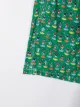 Mc2 Saint Barth Kids TEEN football-print swim shorts