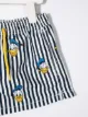 Mc2 Saint Barth Kids Donald stripe-pattern swim shorts