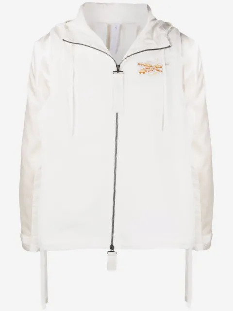Reebok x Cottweiler convertible seersucker-weave jacket