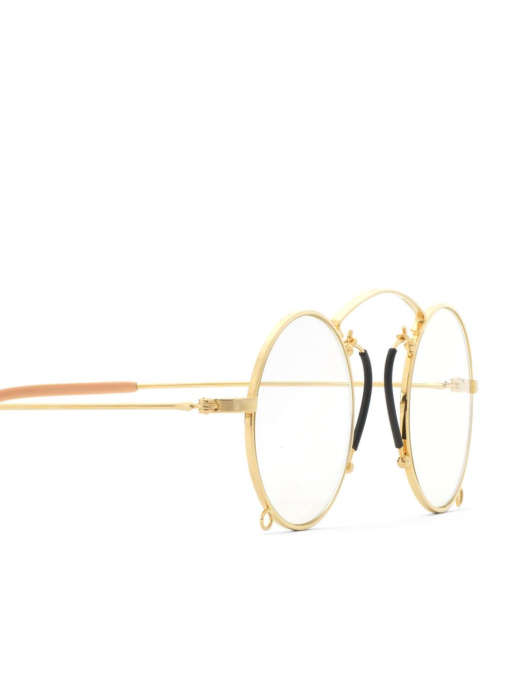 фото Gucci eyewear очки pince-nez в круглой оправе