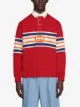 Gucci Interlocking G jersey polo sweatshirt