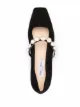 Jimmy Choo Ade スクエアトゥ フラットパンプス