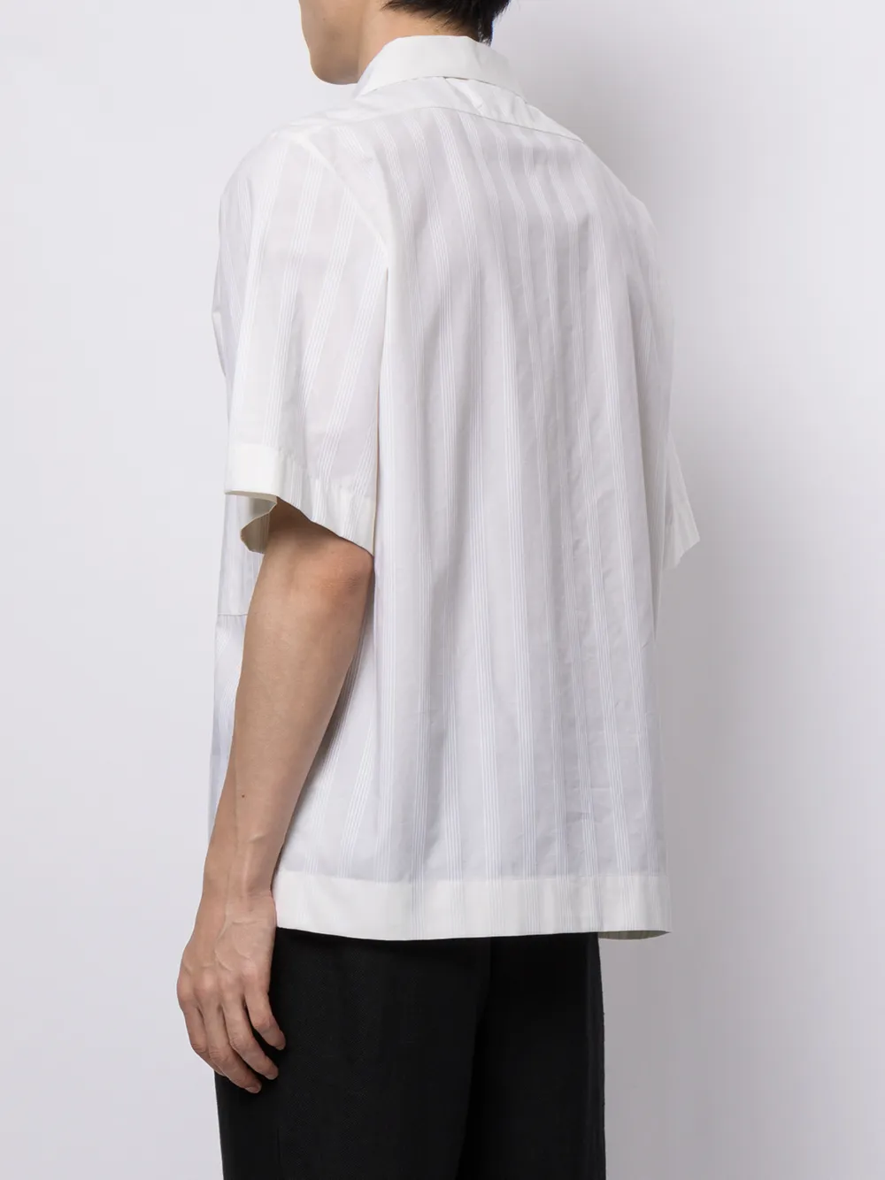 фото Maison margiela рубашка в полоску