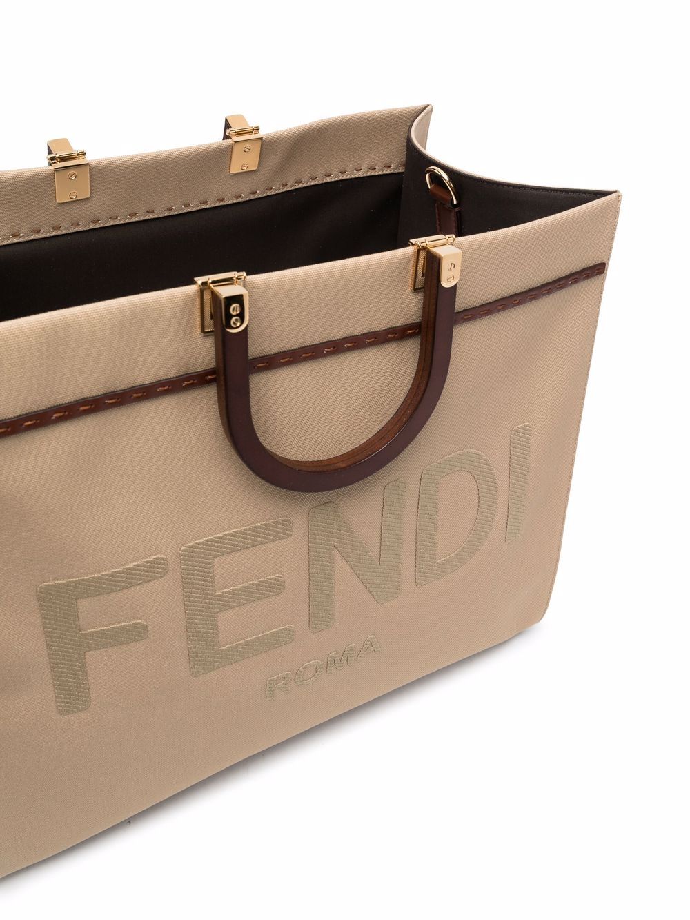 фото Fendi сумка-тоут fendi sunshine среднего размера