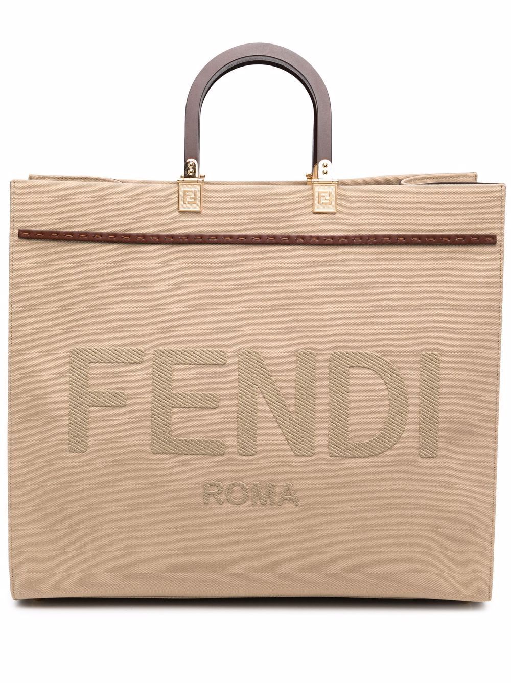 фото Fendi сумка-тоут fendi sunshine среднего размера