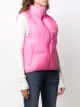 Roberto Cavalli logo-print padded gilet