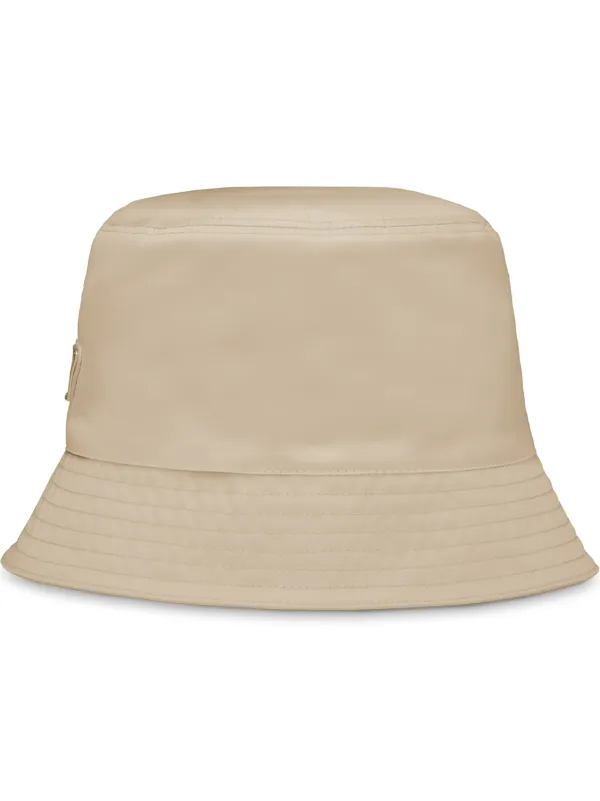 Prada Chapéu Bucket De Pelos Com Logo - Farfetch