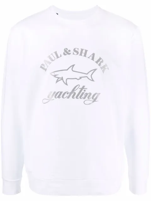 Paul & Shark logo print sweatshirt