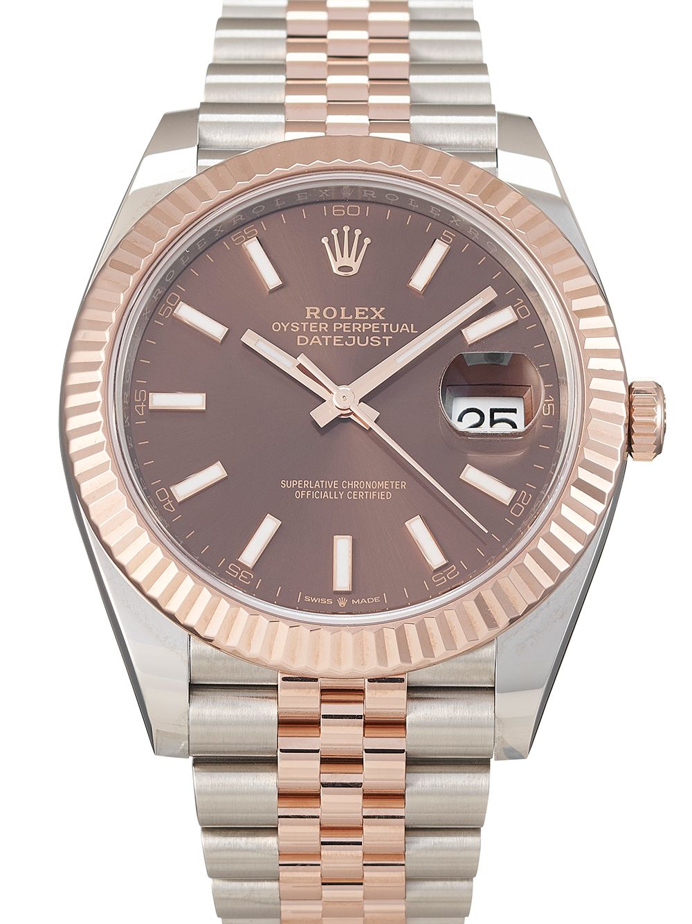 фото Rolex наручные часы datejust pre-owned 41 мм 2020-го года