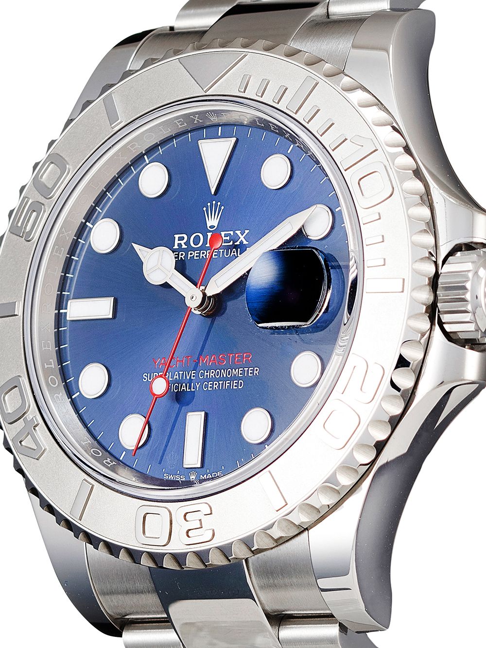 фото Rolex наручные часы yacht-master pre-owned 40 мм 2020-го года