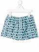 Image 1 of Mc2 Saint Barth Kids Mickey Mouse print swim shorts