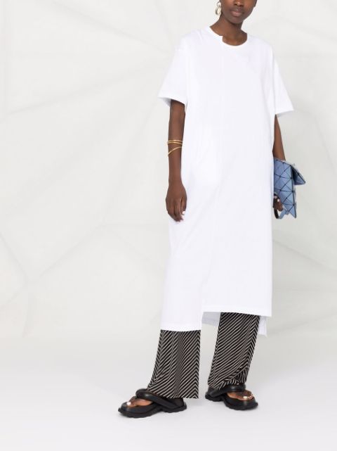 long cotton t shirt dress