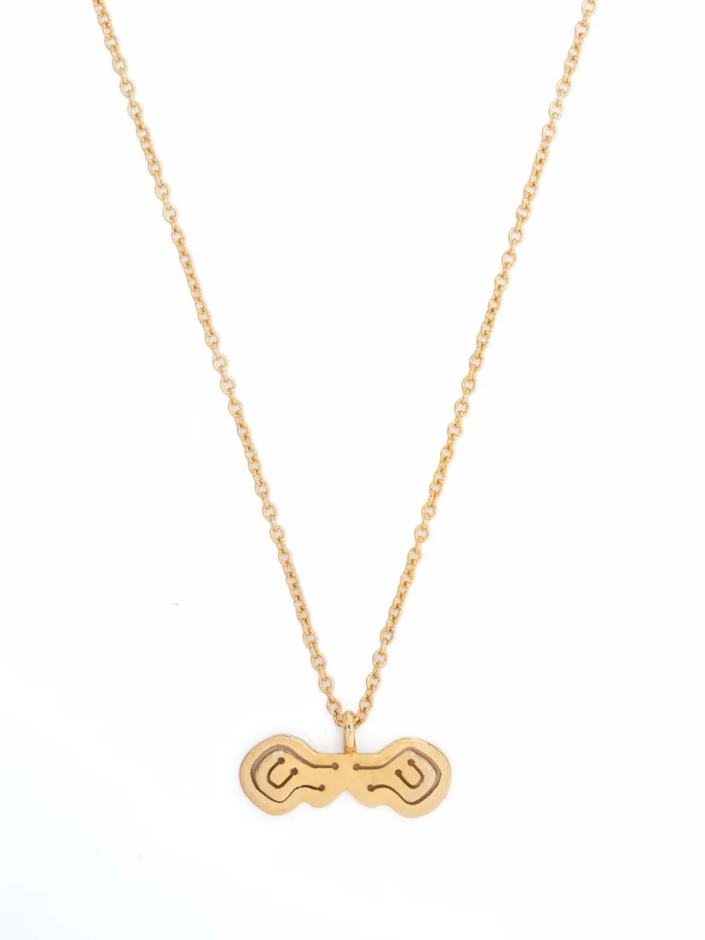 

KAY KONECNA Pia Toggle Bar pendant necklace - Gold