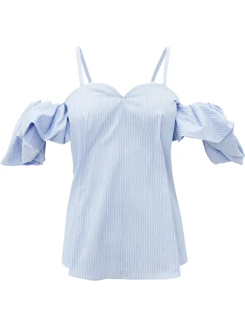 JW Anderson blusa a rayas verticales