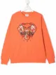 Image 1 of Kenzo Kids elephant motif logo sweatshirt
