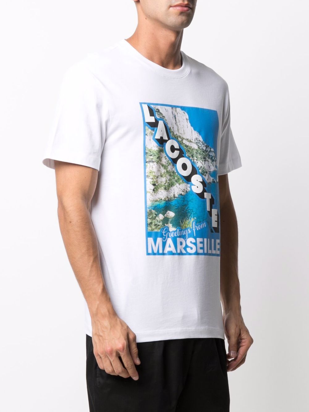 фото Lacoste футболка x marseille greetings