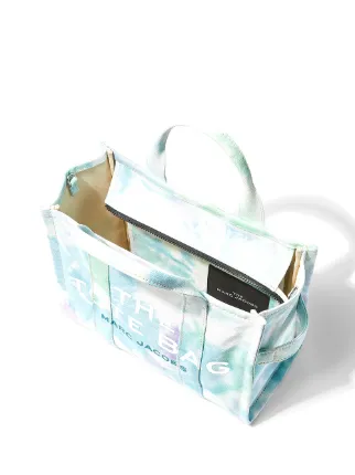 small Traveler tie-dye tote bag展示图