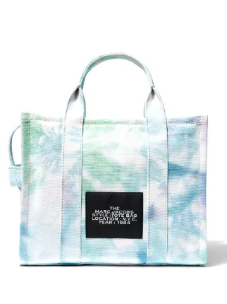 small Traveler tie-dye tote bag展示图