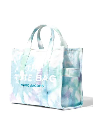 small Traveler tie-dye tote bag展示图