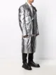 Comme Des Garçons Homme Plus однобортное пальто со вставками