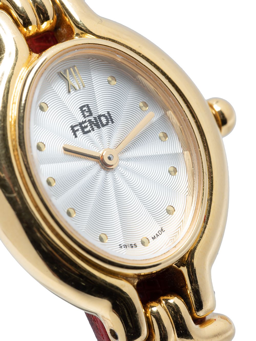 фото Fendi pre-owned наручные часы 640l changeable band pre-owned 23 мм