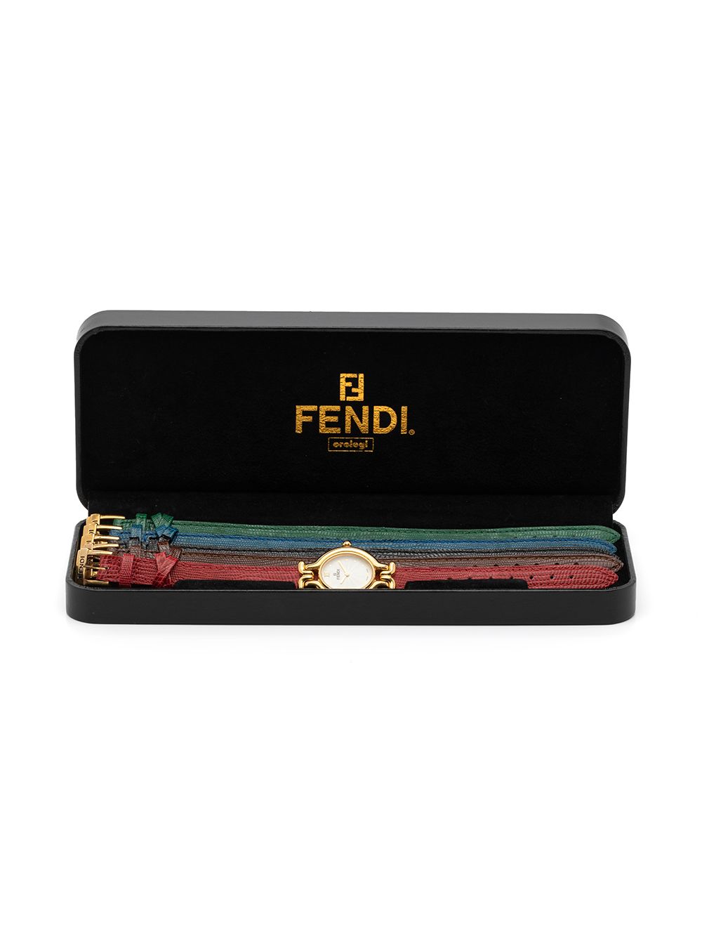 фото Fendi pre-owned наручные часы 640l changeable band pre-owned 23 мм