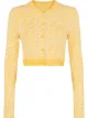 Image 1 of Fendi FF Fish Eye cropped cardigan