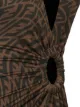 Fendi FF Vertigo halterneck swimsuit