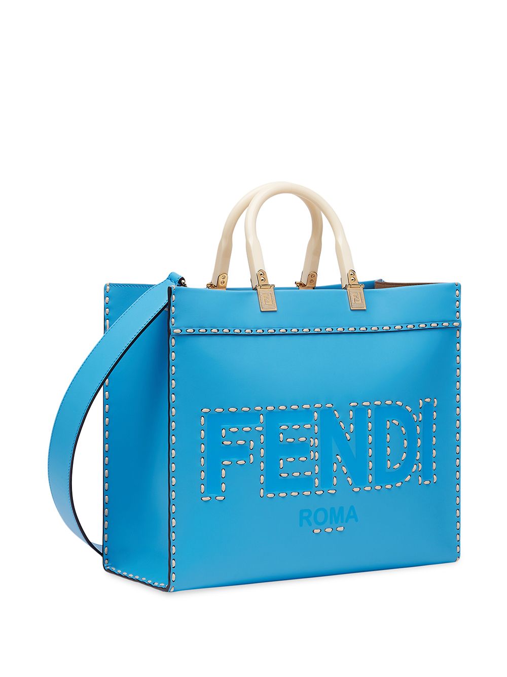 фото Fendi сумка-тоут sunshine среднего размера