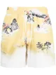 Image 1 of AMIRI graphic-print deck shorts