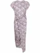 Image 1 of Paco Rabanne floral-print wrap midi dress